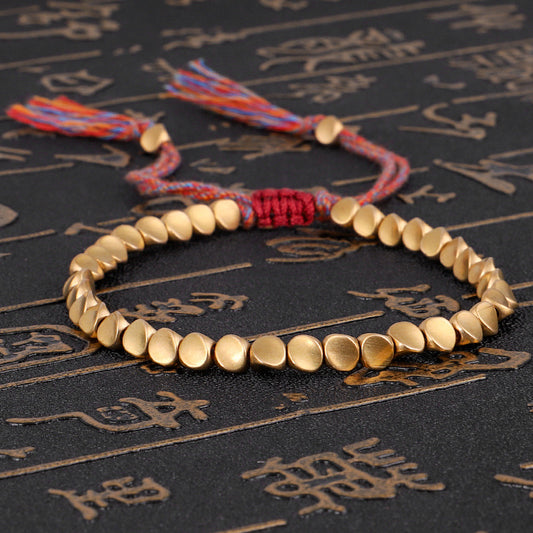 Tibetan Buddhist Braided Cotton Lucky Bracelet